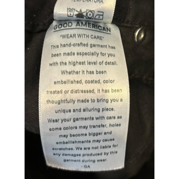 Good American Good Waist Skinny Jeans Size 2/26 - Picture 7 of 10